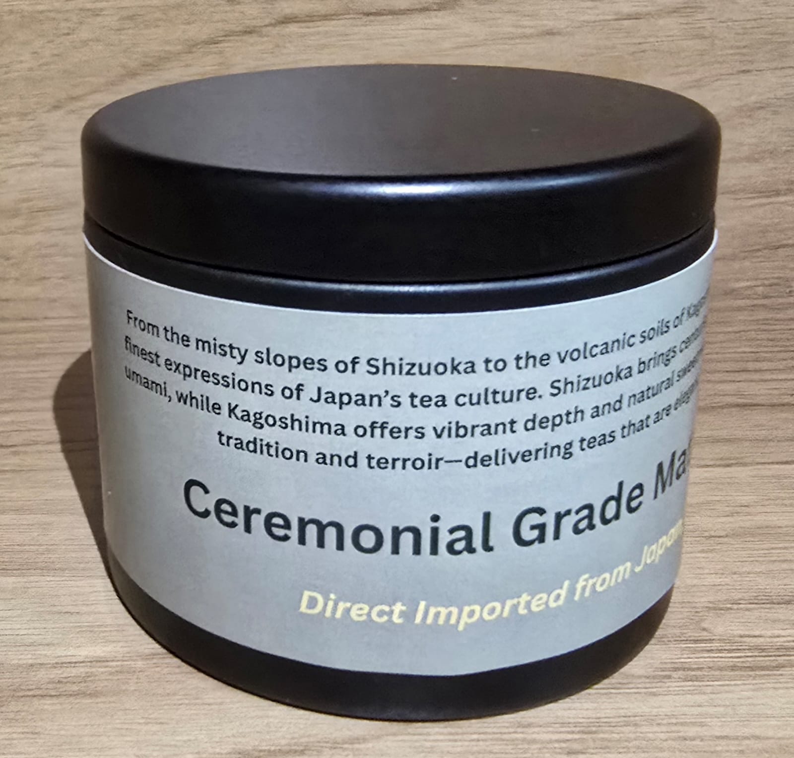 Matcha powder Direct from Japan Shizuoka & Kagoshima Shizuka Ceremonial Grade