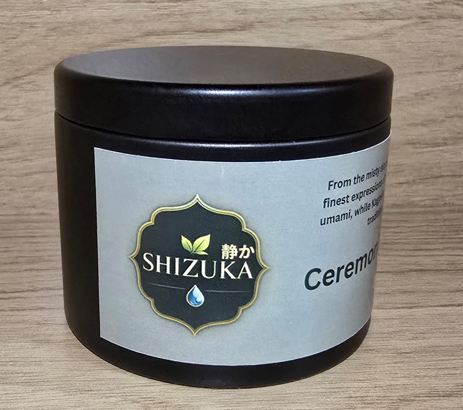 Matcha powder Direct from Japan Shizuoka & Kagoshima (Shizuka Organic Ceremonial Grade)